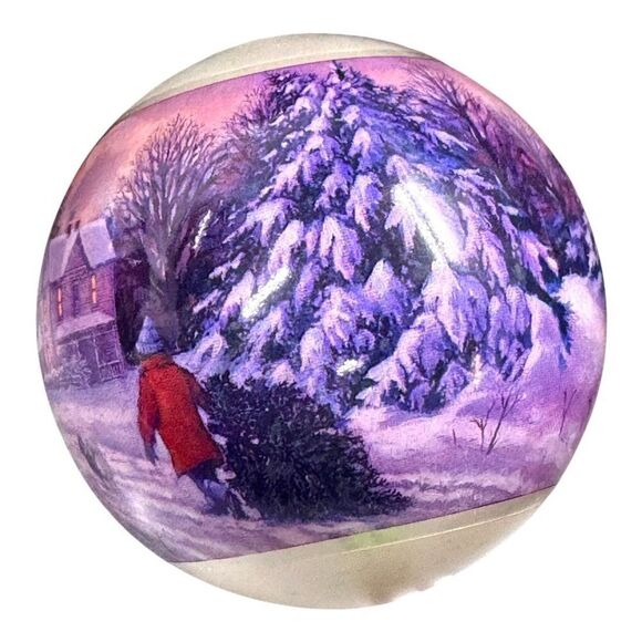 Set Of 4 Vintage Christmas Ornaments Our Home to Yours Housewarming Gift Boxes - Picture 4 of 9